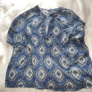 Rose & Rhyme Printed Blouse